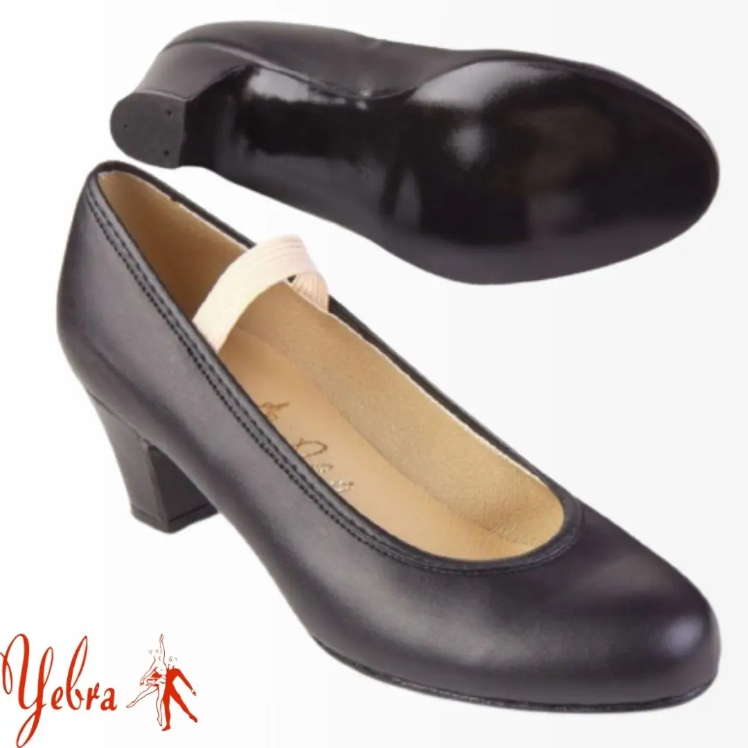 zapatos-flamencos-Iniciacion.jpg Zapatos de iniciación de flamenca Madrid