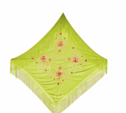 Mantón cuadrado Pistacho